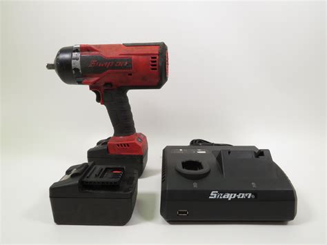 Snap-on Tools CT9075 18 V 1/2" Drive Lithium Brushless Cordless Impact ...