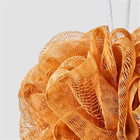 ÅBYÅN body puff, set of 3, orange/green/white - IKEA