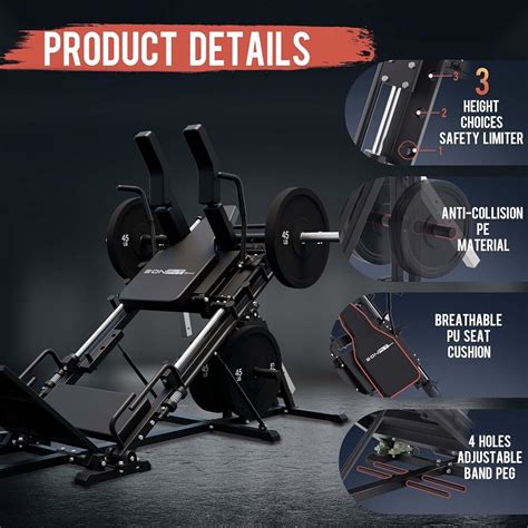 EonfitOmni Eonfit EL2 Leg Press Machine for Home Gym, Hack India | Ubuy