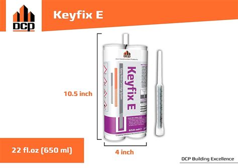 Buy DCP Keyfix E Concrete Epoxy Anchor System - Two-Part Concrete ...