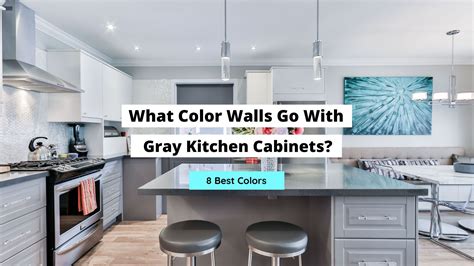 What Color Walls Go With Gray Kitchen Cabinets? (Best Colors ...