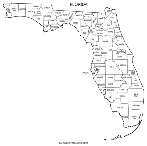 Printable Florida State Map - Free Printable Map