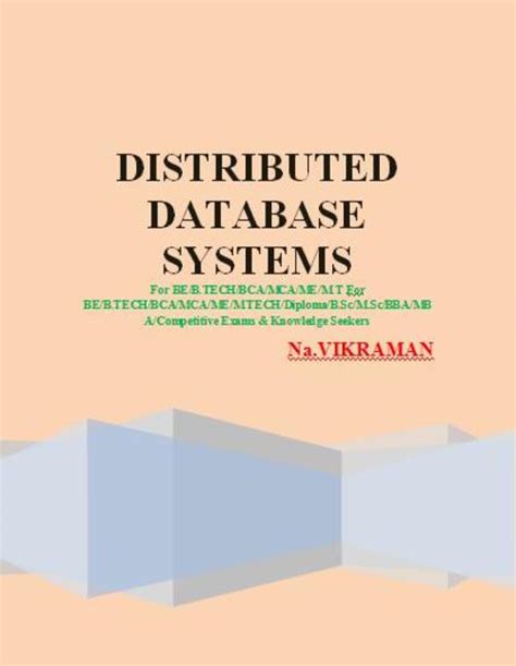 Image result for Distributed Database Systems Book