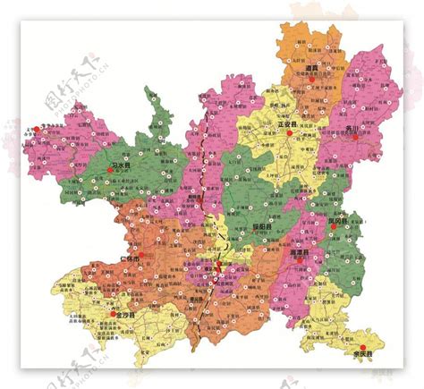 贵州遵义县地图|贵州遵义县地图全图高清版大图片|旅途风景图片网|www.visacits.com