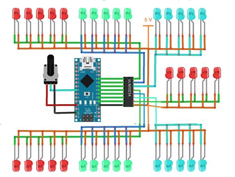 Random LED Chaser for Arduino 的图像结果