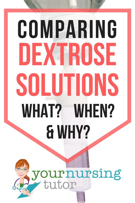 Image result for How to Use Dextrose