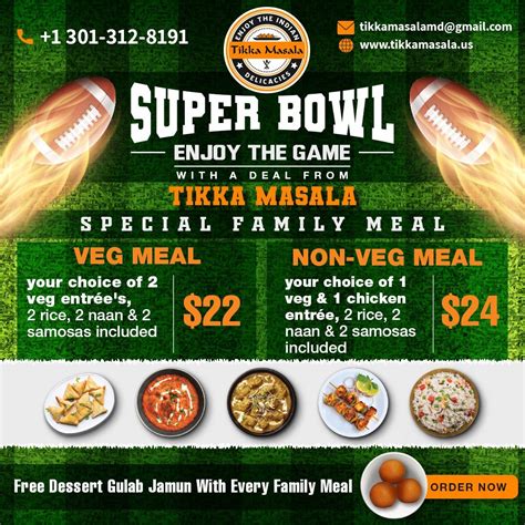 Enjoy this Sunday Super Bowl Game 2021 With A Family Meal