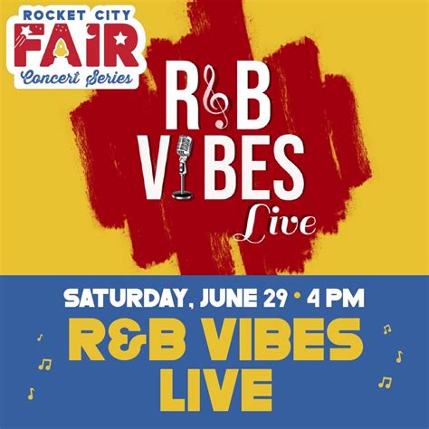 Rocket City Fair Concert Series: R&B Night with R&B Vibes Live, 2195 ...