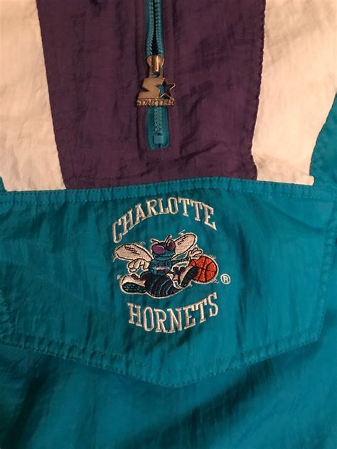 Vintage Charlotte Hornets Starter Jacket. Charlotte Hornets NBA ...