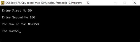 Codes for Averaging Two Integers Using C Programming 的图像结果