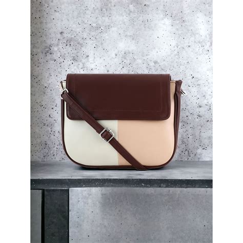 Buy Toteteca Brown Multi Color Sling Bag Online