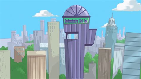 Doofenshmirtz Evil Inc. in Phineas and Ferb - Fonts In Use