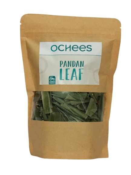 OCHEES Dry Pandan Leaf 25g | Ramba Leaf- Biriyani Leaf | 100% natural ...