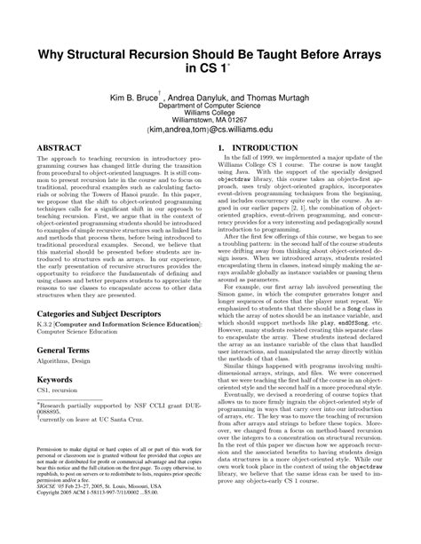 Image result for Structural Recursion