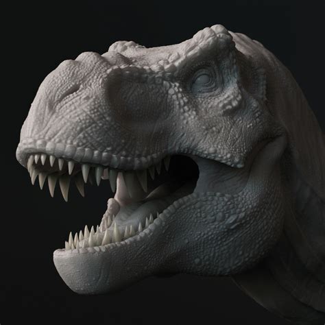 ArtStation - T-Rex Head