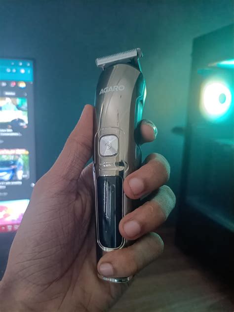 AGARO Cosmo Beard Trimmer For Men, High Precison Trimming, Cordless, 4 ...