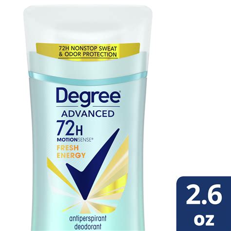 Degree Advanced Antiperspirant Deodorant 72-Hour Sweat and Odor ...