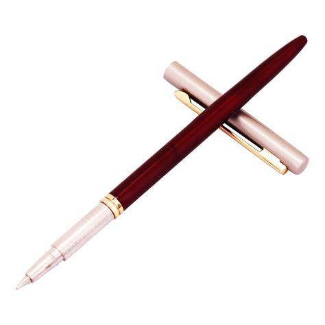 auteur Executive Fly Roller Ball Pen Maroon Colour Slim Metal Body Fine ...