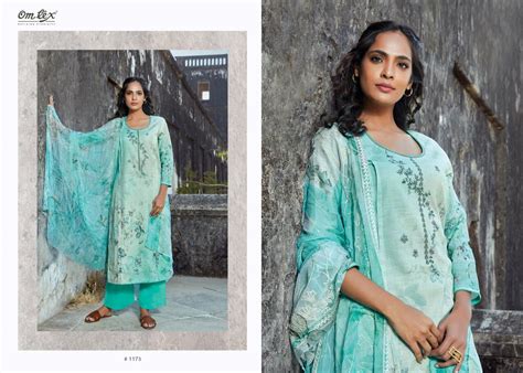 Acira By Omtex Cotton Digital Print With Embroidery Summer Collection ...