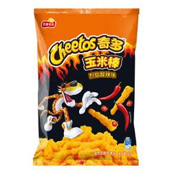 奇多（Cheetos）零食 休闲食品 粟米棒烈焰微辣味90克 *3件多少钱-什么值得买