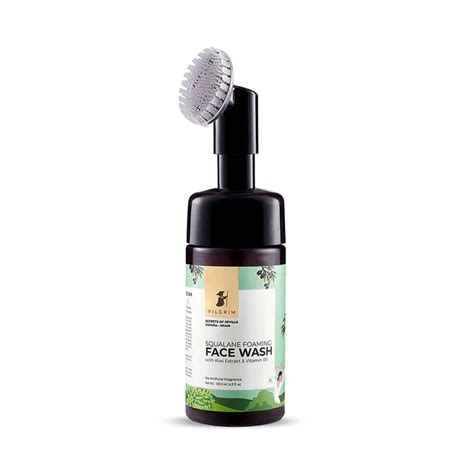 PILGRIM SQUALANE FOAMING FACE WASH – Leaf Water