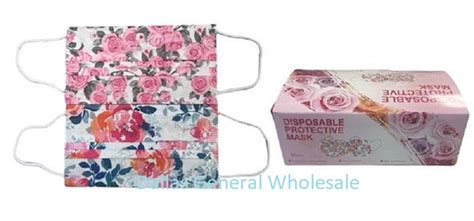 Rose Disposable Non Medical Masks For Adult – CUBOT LIFESTYLE