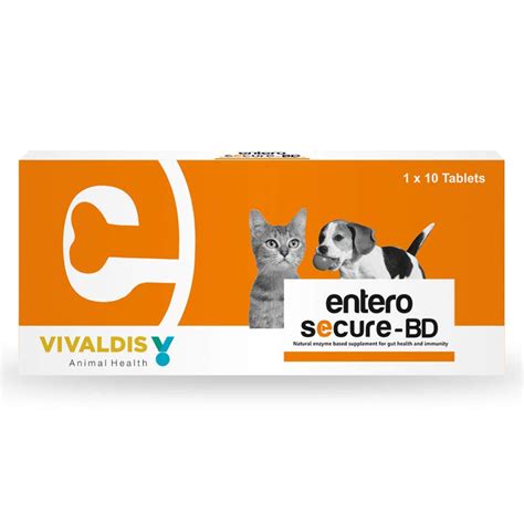 Buy Vivaldis Entero Secure BD Tablet for Dogs and Cats online at ...