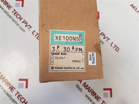 Terasaki xe100ns circuit breaker 30a – Aeliya Marine