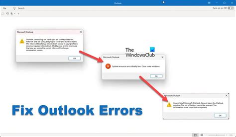 Image result for Outlook Icon Error