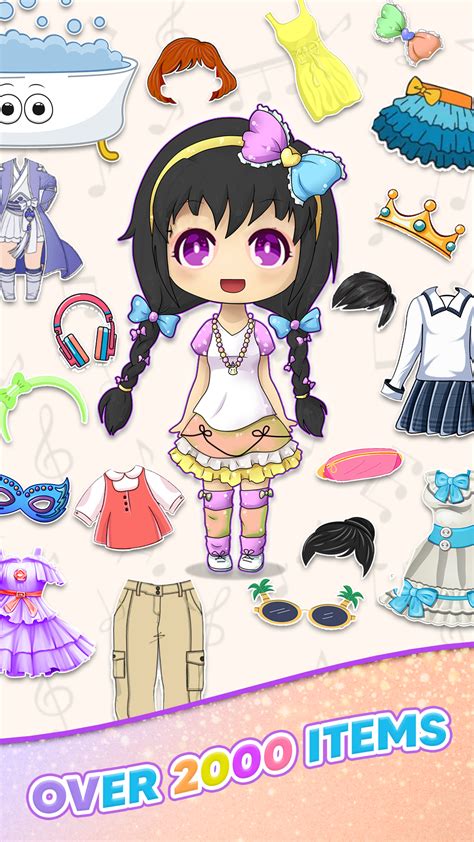 Chibi Doll Dress Up Games for Girls - DIY Paper Doll Makeover and ...