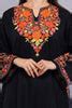 Buy Black Poshkaar Design Pheran with Kashmiri Aari Embroidery | Online ...