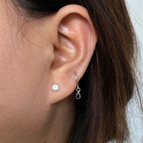 Black Drop Clip-On Helix Rings – Gypsy Maal