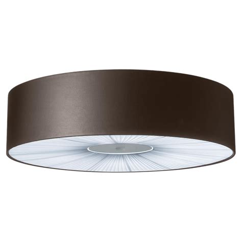 Axolight Skin Medium Flush Mount in Matt Black by Manuel and Vanessa Vivian For Sale at 1stDibs