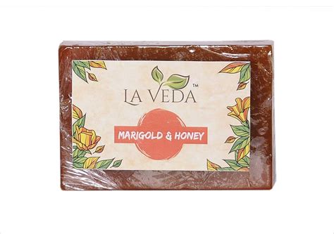 La Veda Herbal Soap (Marigold & Honey) -100gms : Amazon.in: Beauty