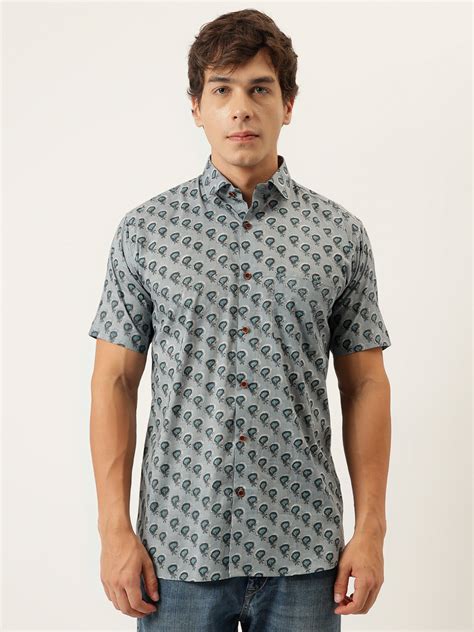 Buy Half Sleeves Mens Cotton Shirts Online At Divena World – divena world