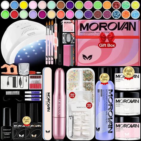 Morovan Professional Acrylic Nail Kit: Perfect for Beginners, Contains ...