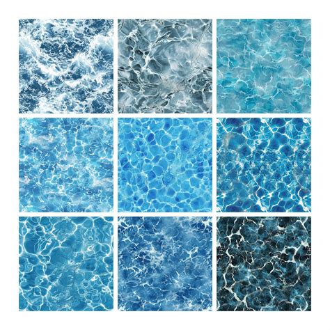 Architectural Materials | Patterns | Seamless Water Textures – Studio ...