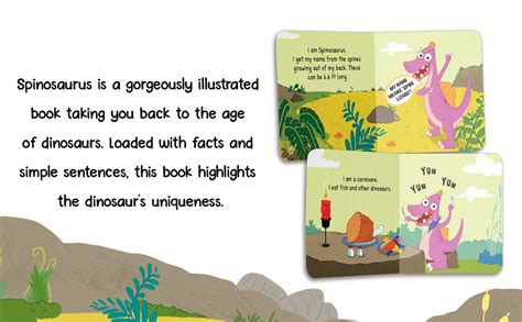 Spinosaurus – My First Dino Board Book: Illustrated Dinosaur Picture ...