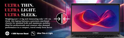 ULTIMUS APEX Bold Laptop Intel Celeron Dual Core 8 GB LPDDR4 256 GB SSD ...