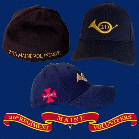 20th Maine Vol. Infantry – Historical Caps
