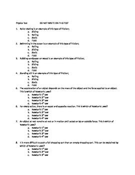 Physics Test Questions 的图像结果