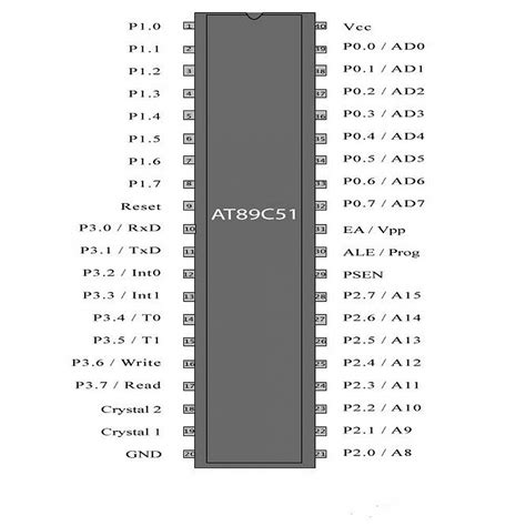 AT89C51 Microcontroller IC