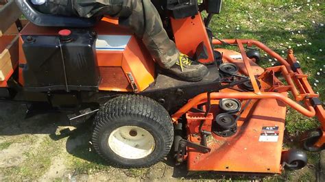 Trattorino tosaerba americano Simplicity (anni 80)   YouTube