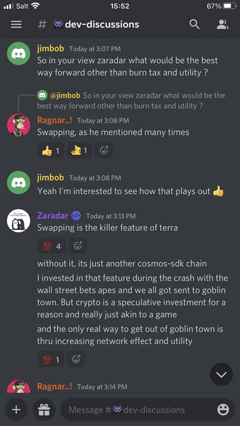 Zaradar from TR shared some interesting thoughts and opinions about Terra and what he wants to ...