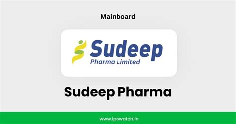 Sudeep Pharma IPO Subscription Status - IPO Closed - IPO Watch