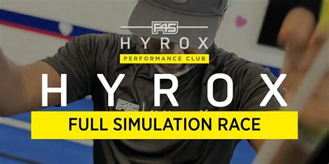 Full HYROX Simulation Race – Things to Do in Toronto | AllEvents