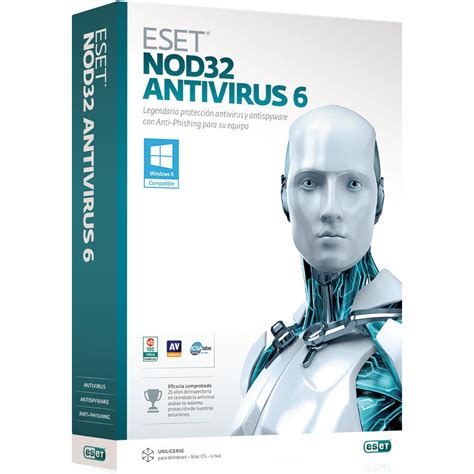 ESET NOD32 Antivirus 1 Device 1 Year License Card - "Strictly only to ...