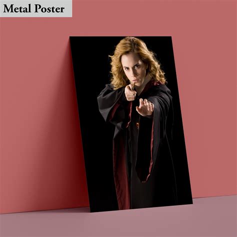 Metal Poster - Harry Potter- Emma Watson, Hermione Granger – WoopX