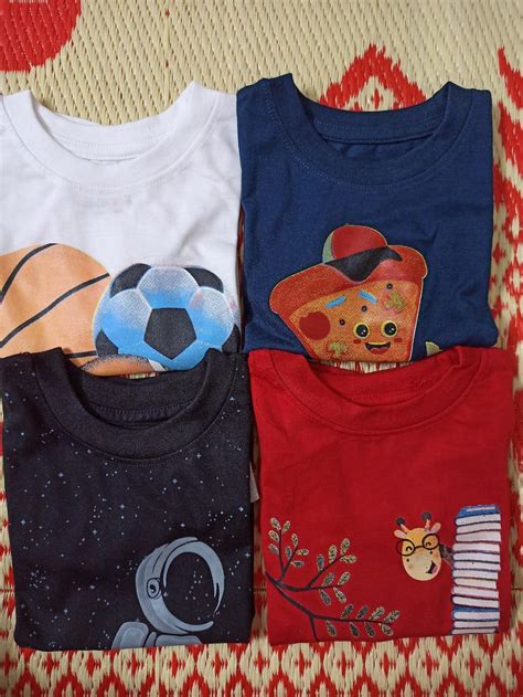 Kuchipoo Boys Regular Fit Cotton Blend T-Shirt Pack of 5 (KUC-TSHRT-121 ...