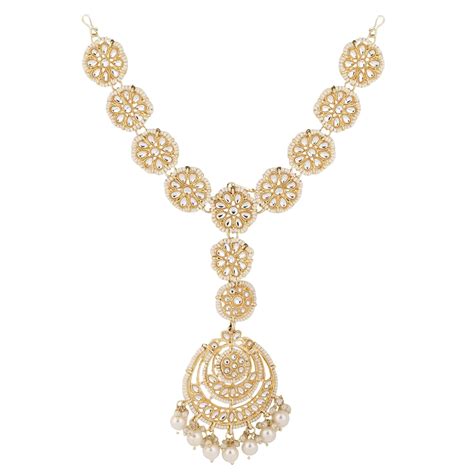 Buy Shining Diva Fashion Latest Stylish Traditional Kundan Sheeshphool ...